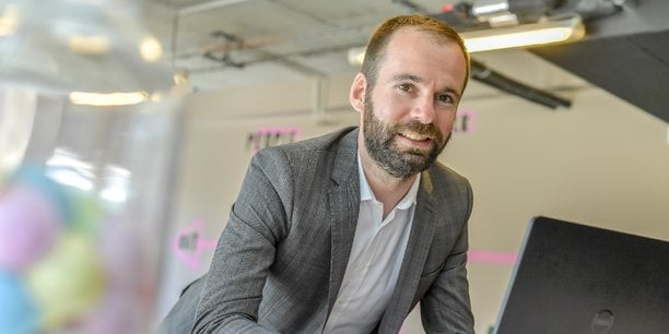 Fabien Assemat est le directeur de l'antenne d'Acensi de Bordeaux qui devrait compter 70 salariés à l'horizon 2020.