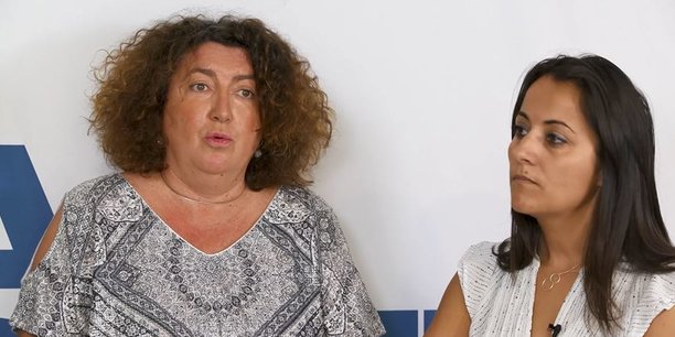 Alice Darjour et Estelle Moreira, respectivement experte filière santé et experte affaires internationales à la Caisse d’épargne Aquitaine Poitou-Charentes