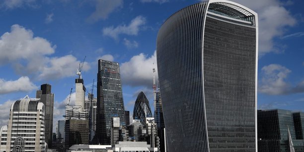 Le quartier de la City à Londres, où se concentre une partie des grandes institutions financières.