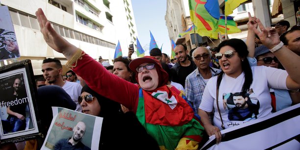 Rabat: manifestation pour la liberation des militants du rif en detention[reuters.com]