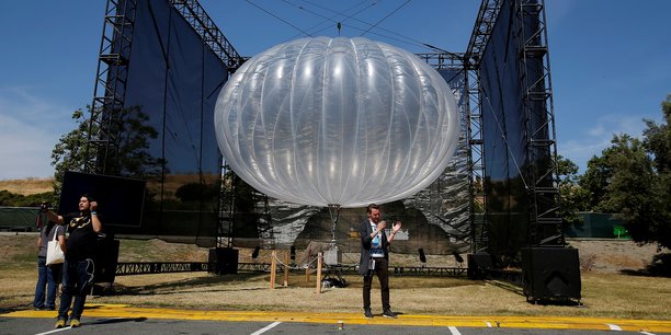 Un ballon Loon a été présenté il y a deux ans, en Californie.