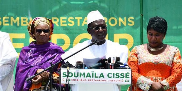 L'opposant Soumaila Cissé qui se déclare vainqueur a déjà contesté les résultats du premier tour de la présidentielle