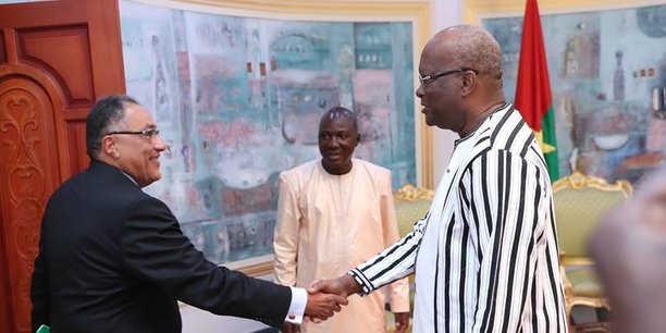 Lors de sa visite à Ouagadougou, le vice-président Afrique de la Banque mondiale, Hafez Ghanem, a été réçu en audience par le président du Faso, Roch Marc Christian Kaboré.