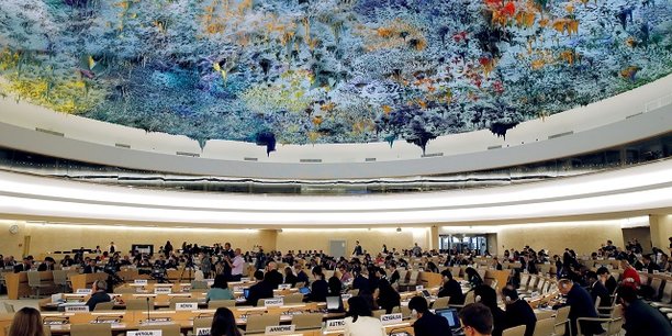 Le siège du comité des droits de l'homme à Genève.
