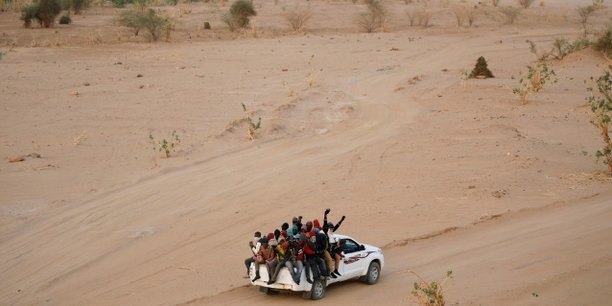 Selon les données de l'UE, près de 90% des migrants d'Afrique de l'ouest traversent le Niger sur leur parcours vers la Libye et l'Europe.