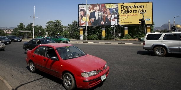 Une publicité pour MTN au Nigéria.