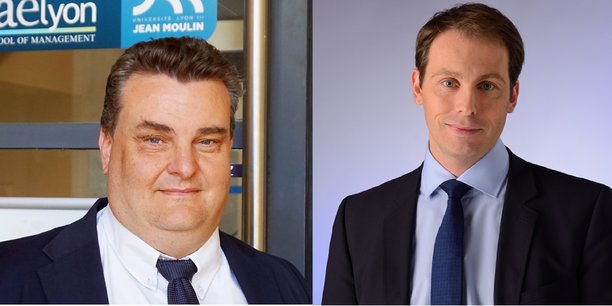 Christian Varinard (à gauche), Pascal Ronzière (à droite)