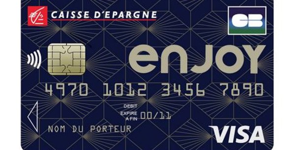 L'offre Enjoy by Caisse d'Epargne comprend une carte Visa Classic « à contrôle de solde »