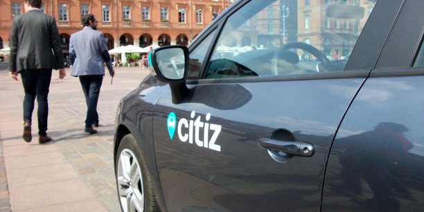 À Toulouse, la coopérative Citiz compte 3 000 abonnés pour 65 véhicules. (Crédit : Bryan Faham)