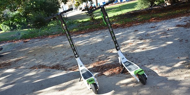 Lime a déployé 120 trottinettes électriques à Bordeaux