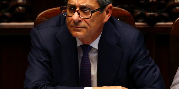 Le ministre italien de l'Economie, Giovanni Tria.