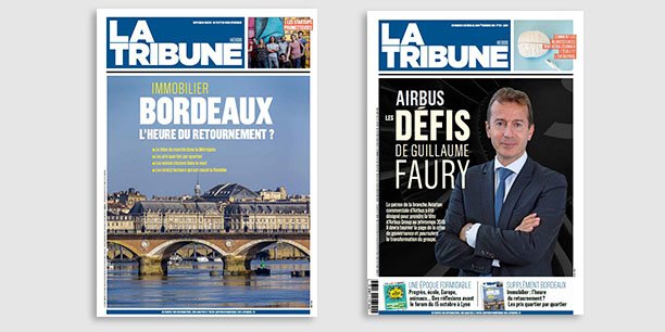L'Edition Bordeaux et l'hebdomadaire de La Tribune du 12 octobre