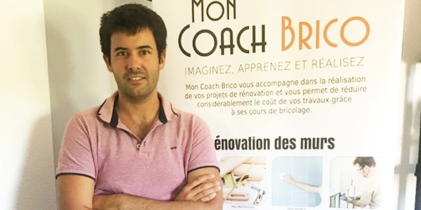 Dimitri De Cruz, fondateur et président de Mon Coach Brico.