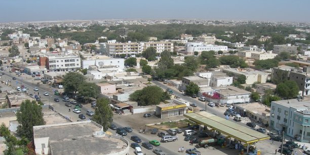 Vue de la capitale mauritanienne, Nouakchott.