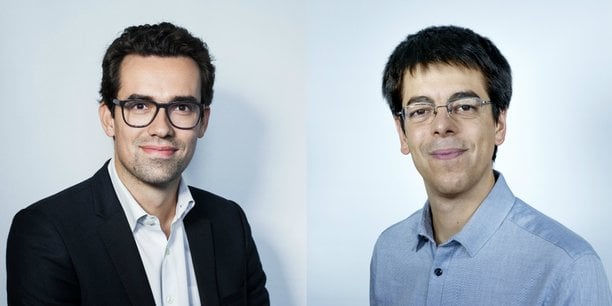Jean-Baptiste Paccoud, associé chez Neoxia, et Thomas Poindessous, directeur du bureau bordelais de Neoxia / Skale 5.