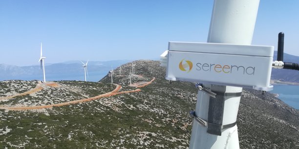 Sereema, qui propose des solutions d'optimisation de turbines d'éoliennes, est venue présenter ses innovation sur le salon Energaia.