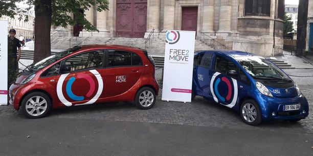 Free2Move (groupe PSA) s'installe dans la capitale avec pas moins de 550 voitures 100% électriques.