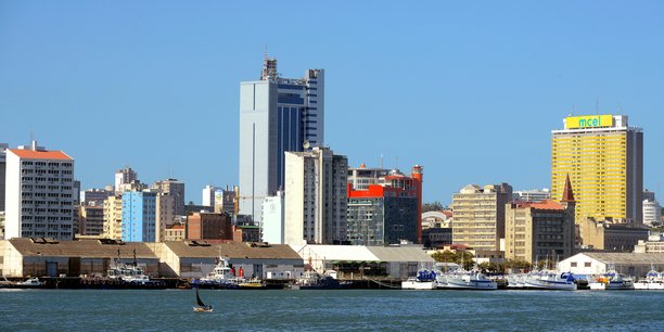 Vue sur Maputo, capitale du Mozambique.