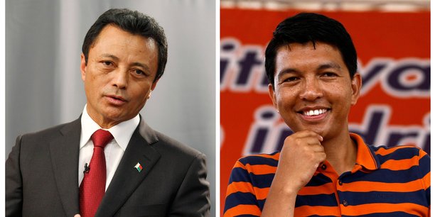 10 millions d'électeurs devront voter pour choisir leur président entre les qualifiés au second tour Andry Rajoelina (à droite) et Marc Ravalomanana. Mais leur participation sera-t-elle au rendez-vous?