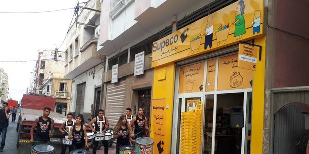 Ouverture d'un nouveau magasin hard-discount Supeco au Maroc.