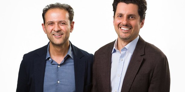 Rishi Khosla et Joel Perlman les deux cofondateurs de la banque en ligne pour PME OakNorth.