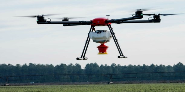 Reflet du Monde espère vendre une quinzaine d'exemplaires en deux ans de son drone RDM-AG à des coopératives et regroupements agricoles en France et à l'étranger.