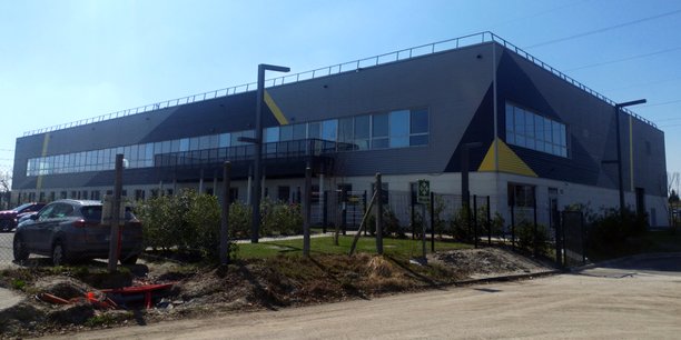Le bâtiment Faraday de Serma Energy est le 1er occupant du nouveau parc technologique Amperis, développé par le SEML Route des lasers sur l'ancien site de Thales à Pessac Bersol.