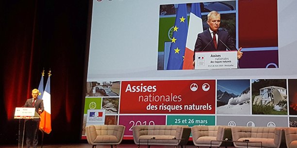 François de Rugy, ministre de la Transition écologique et solidaire, à Montpellier le 25 mars 2019.
