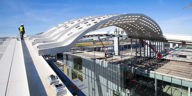 Parmi les derniers chantiers majeurs de Fondeville : la gare TGV de Montpellier, réalisée avec Icade Promotion