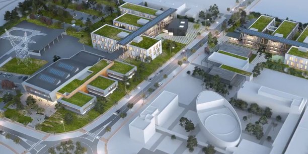 Le futur campus RTE s'étendra sur près de 30 000 m2
