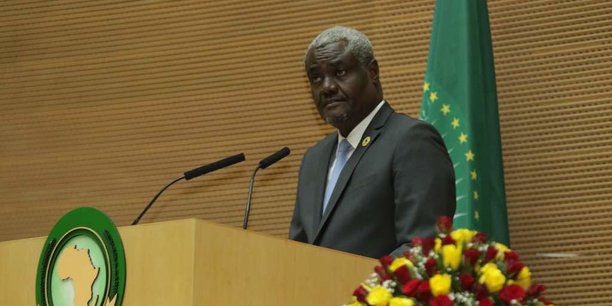 Moussa Faki Mahamat, président de la Commission de l'Union africaine.
