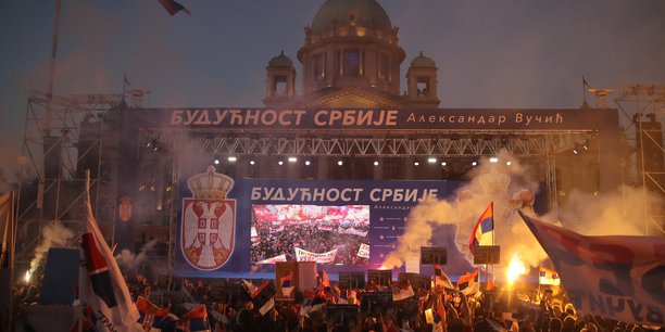 Serbie: manifestation de soutien au president vucic a belgrade[reuters.com]