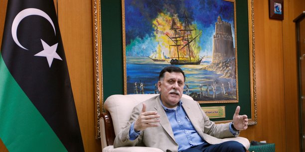 Fayez al-Sarraj, Premier ministre du gouvernement libyen reconnu par l'ONU.