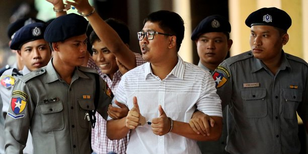 Verdict confirme pour les deux journalistes de reuters en birmanie[reuters.com]