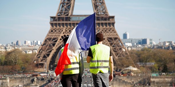 Les gilets jaunes sont de nouveau mobilisés samedi en France, et notamment à Paris et à Strasbourg, pour protester contre le bla-bla présidentiel.