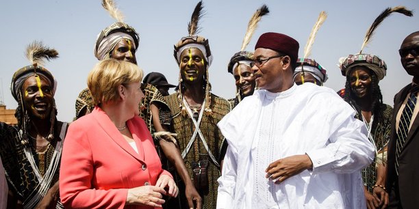 La chancelière allemande multiplie les déplacement en Afrique. Elle s'est déjà rendue à Niamey en octobre 2016 (photo) et a effectué une mini-tournée ouest africaine en août 2018.