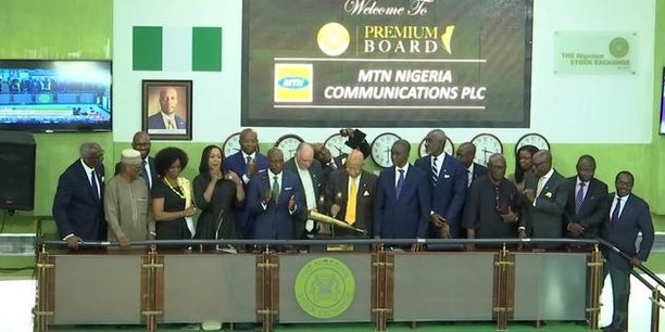 Après son introduction à la NSE le 16 mai dernier, MTN Nigeria a annoncé avoir emprunté près d'un demi milliards d'euros auprès de 7 banques internationales pour financer son développement au Nigeria.