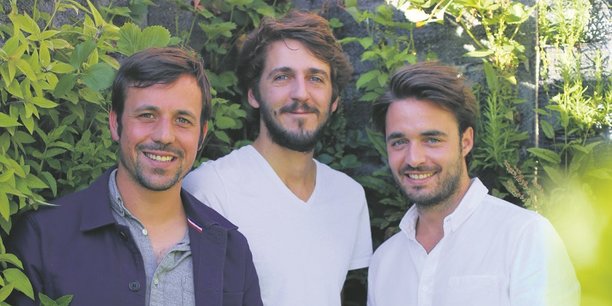 De gauche à droite, Hugo Meunier, Guillaume Hadjigeorgiori et Antoine Beaume