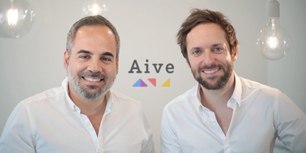 Les deux fondateurs de AIVE à Montpellier, Rudy Lellouche et Olivier Reynaud.