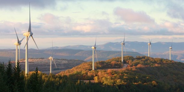 Le parc éolien Cap d'Espigne, développé par le groupe Valeco dans l'Hérault