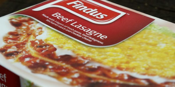 Les lasagne Findus au boeuf contenant de la viande de cheval / Copyright Reuters