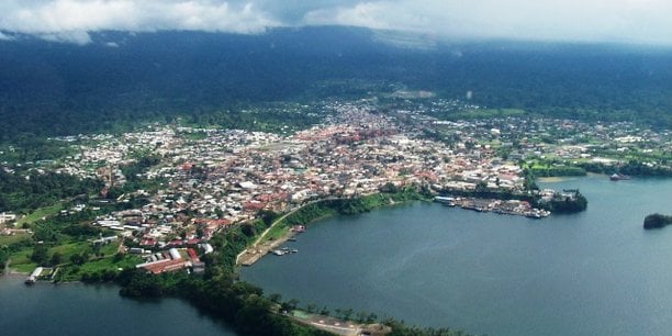 Malabo, capital de la Guinée équatoriale.