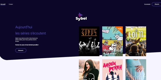 Lancée en avril 2019, Sybel se voit comme le Netflix des podcasts. La startup propose actuellement 1.500 épisodes de podcasts de fiction, réalisés par des créateurs indépendants.
