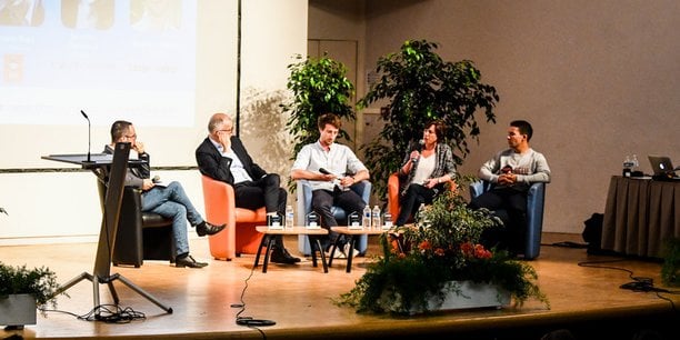 La table ronde du Bordeaux Pitch Contest 2019 portait sur l'économie des plateformes