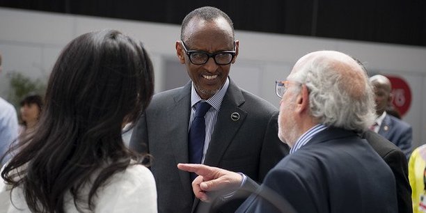 Paul Kagamé, lors des Journées européennes de développement, organisées par la Commission européenne, les 18 et 19 juin à Bruxelles.