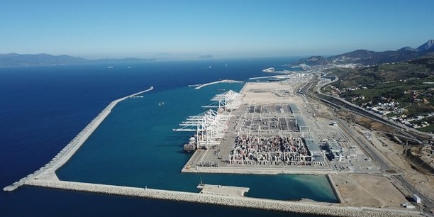 Tanger Med II, le «méga-hub» portuaire au nord du Maroc, inauguré le 28 juin 2019.