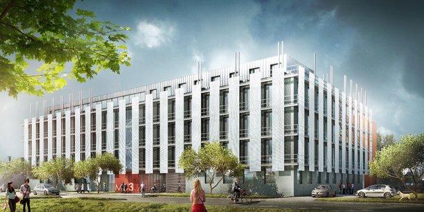 Le nouveau bâtiment MB3 situé à Rangueil accueille les équipes du nouveau Toulouse Biotechnology Institute.