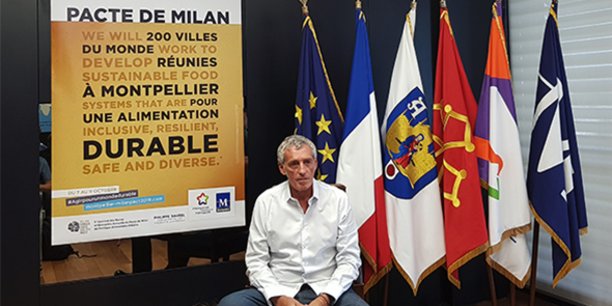 Philippe Saurel, maire de Montpellier, a présenté le Sommet des maires du Pacte de Milan qui se déroulera en octobre à Montpellier.
