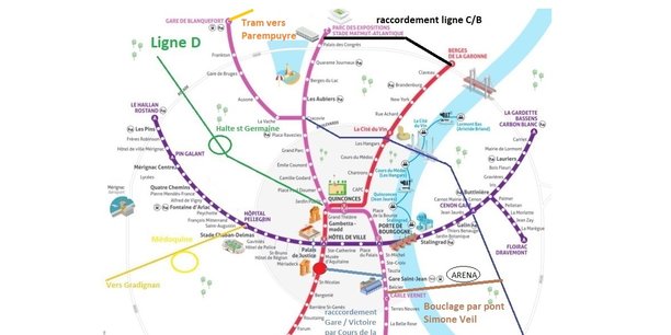 Plutôt qu'une ligne de métro, la Fnaut propose d'améliorer la vitesse commerciale du tramway et d'étendre encore le réseau dans une logique circulaire