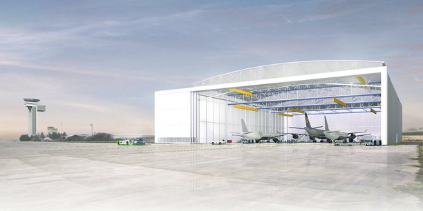 Le nouveau hangar de Châteauroux confortera la filière Aérocentre et ses 115 entreprises en région Centre-Val de Loire